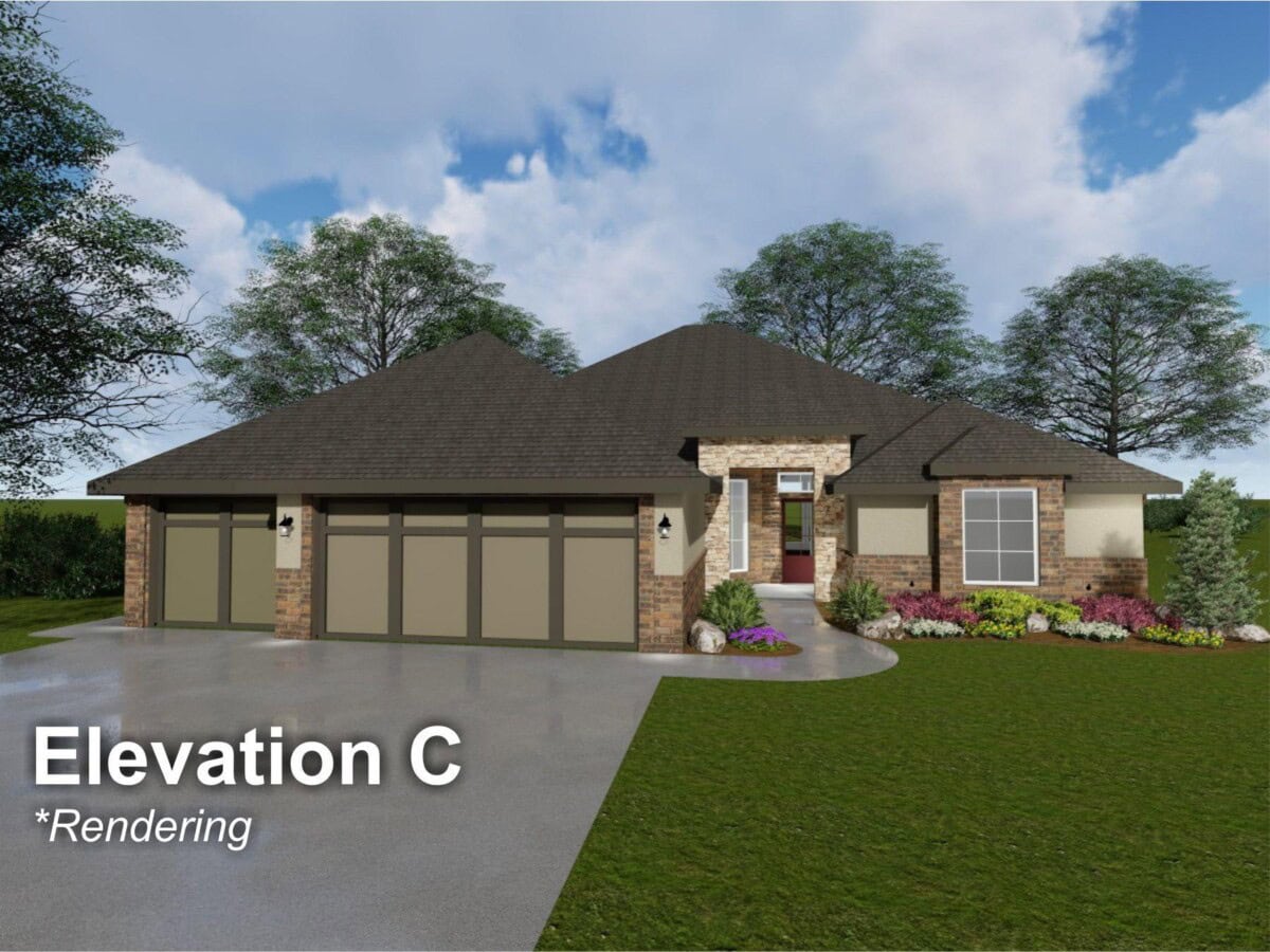 Elevation c home plan